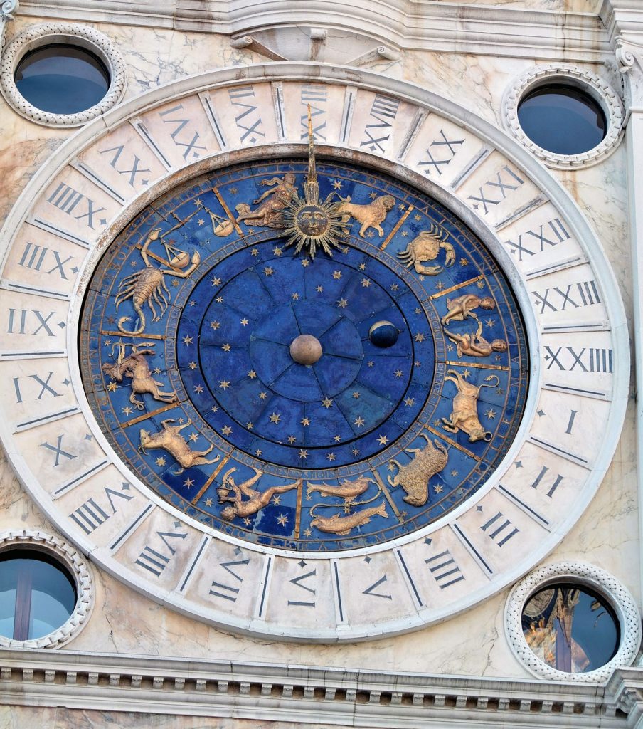 Astronomische Uhr San Marco| Bild von Ingrid und Stefan Melichar auf Pixabay